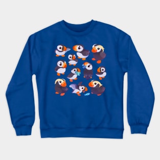 Happy puffin Crewneck Sweatshirt
